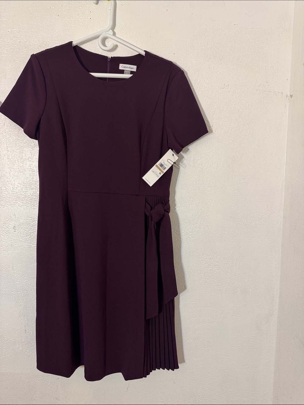 Calvin Klein Deep Purple Dress size 12